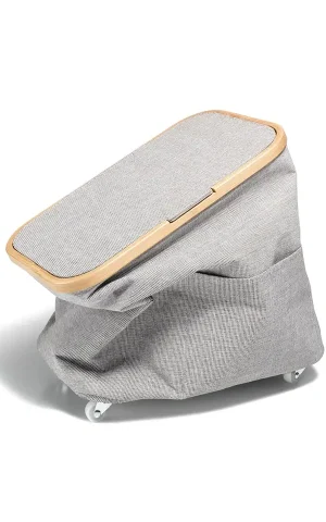 Fold & Store Box Multi, Canvas & Bamboo, αναδιπλούμενο με τροχούς
