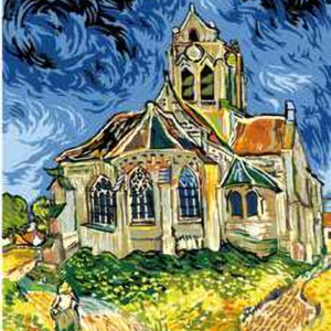 Seg De Paris “Η εκλησία (Van Gogh)” 0.45 * 0.60