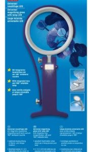 Universal μεγεθυντικός φακός LED