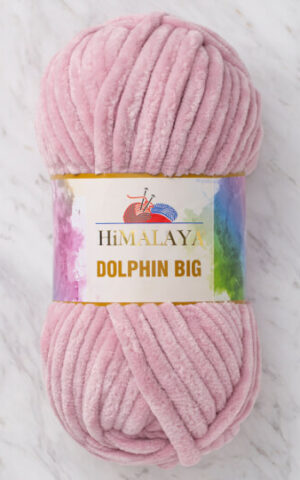 Himalaya Dolphin Big Chenille Yarn, Powder Pink-76715