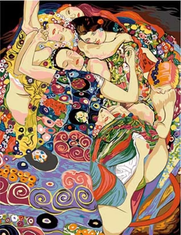 Margot De Paris "Η γυναικεία φύση" (La jeune fille - Klimt) 0.60 * 0.80
