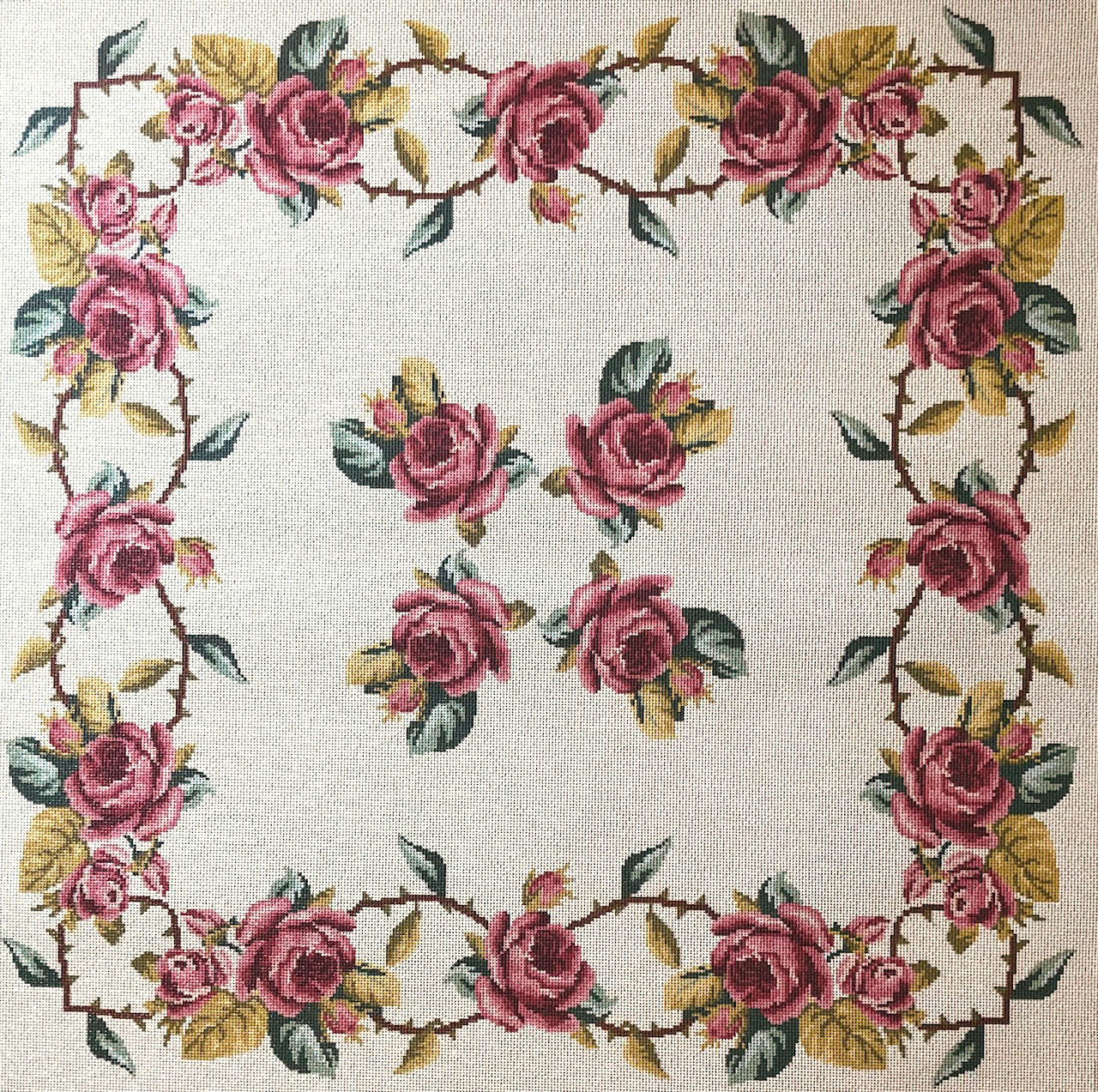 03.16 Κέντημα Gobelin καρέ 1.00 * 1.00 - Immagine 1