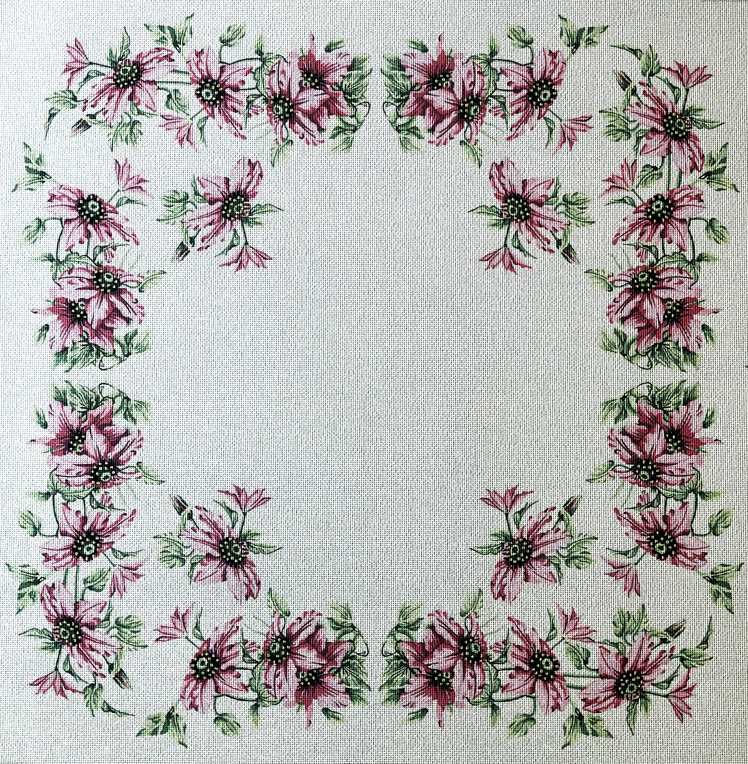 03.20 Κέντημα Gobelin καρέ 1.00 * 1.00 - Imagen 1