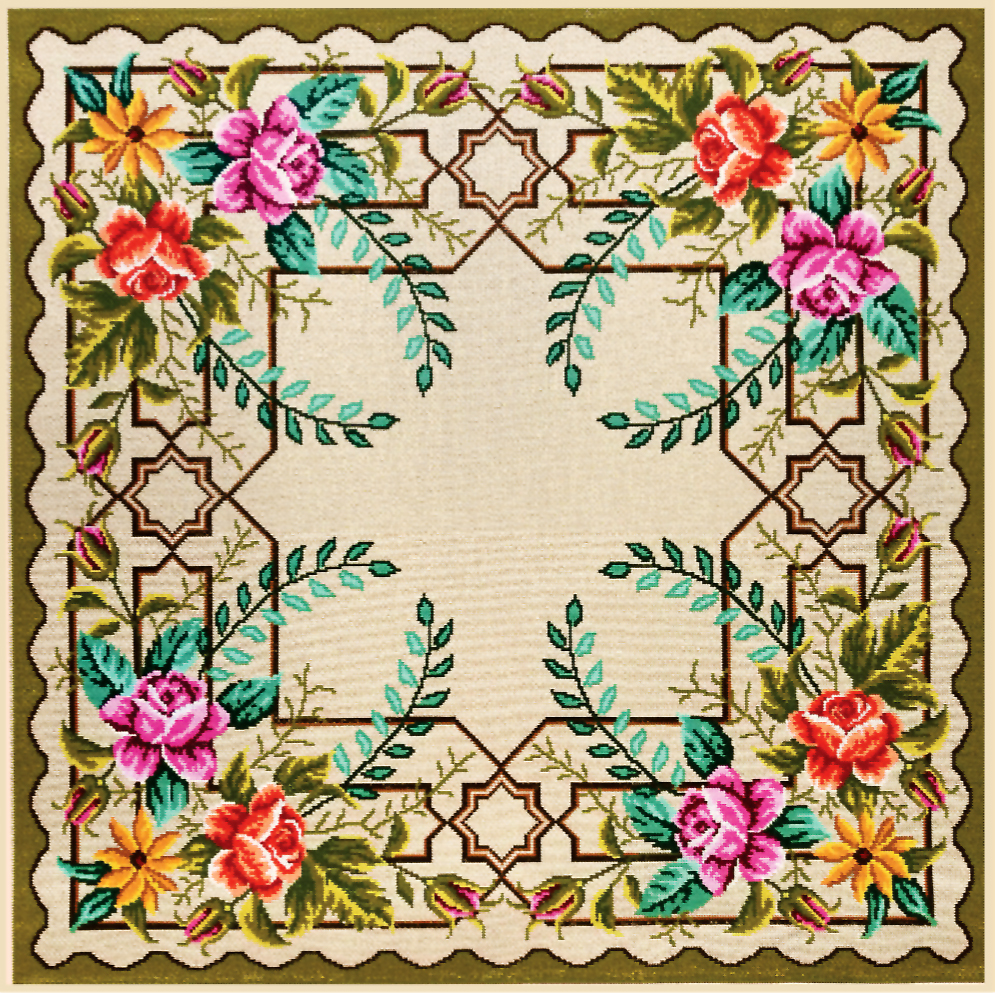 03.27kn-1 Κέντημα Gobelin καρέ 1.00 * 1.00 - Imagen 1