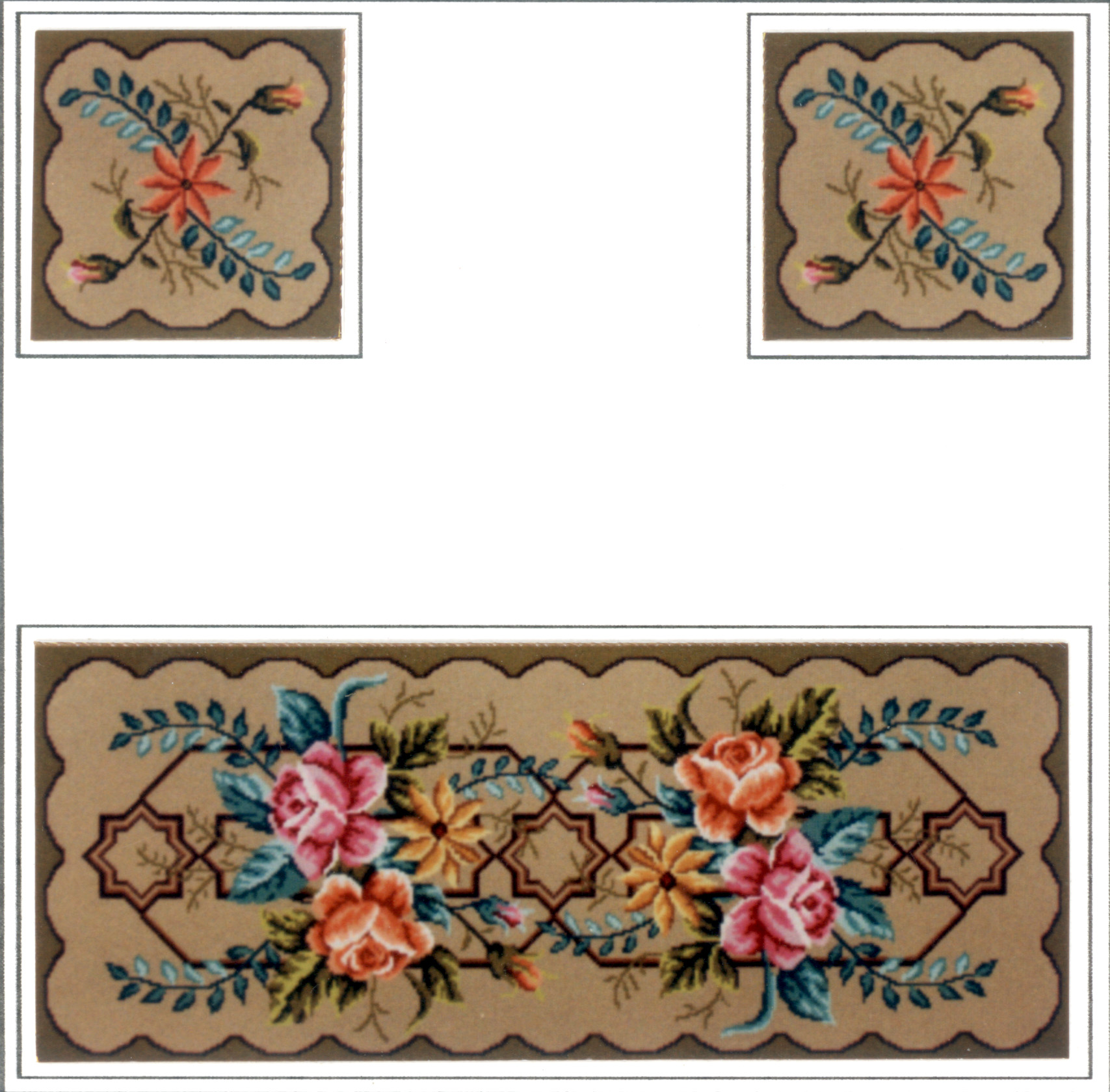 04.27 Κέντημα Gobelin Σεμέν 0.90 * 1.00 - Εικόνα 1