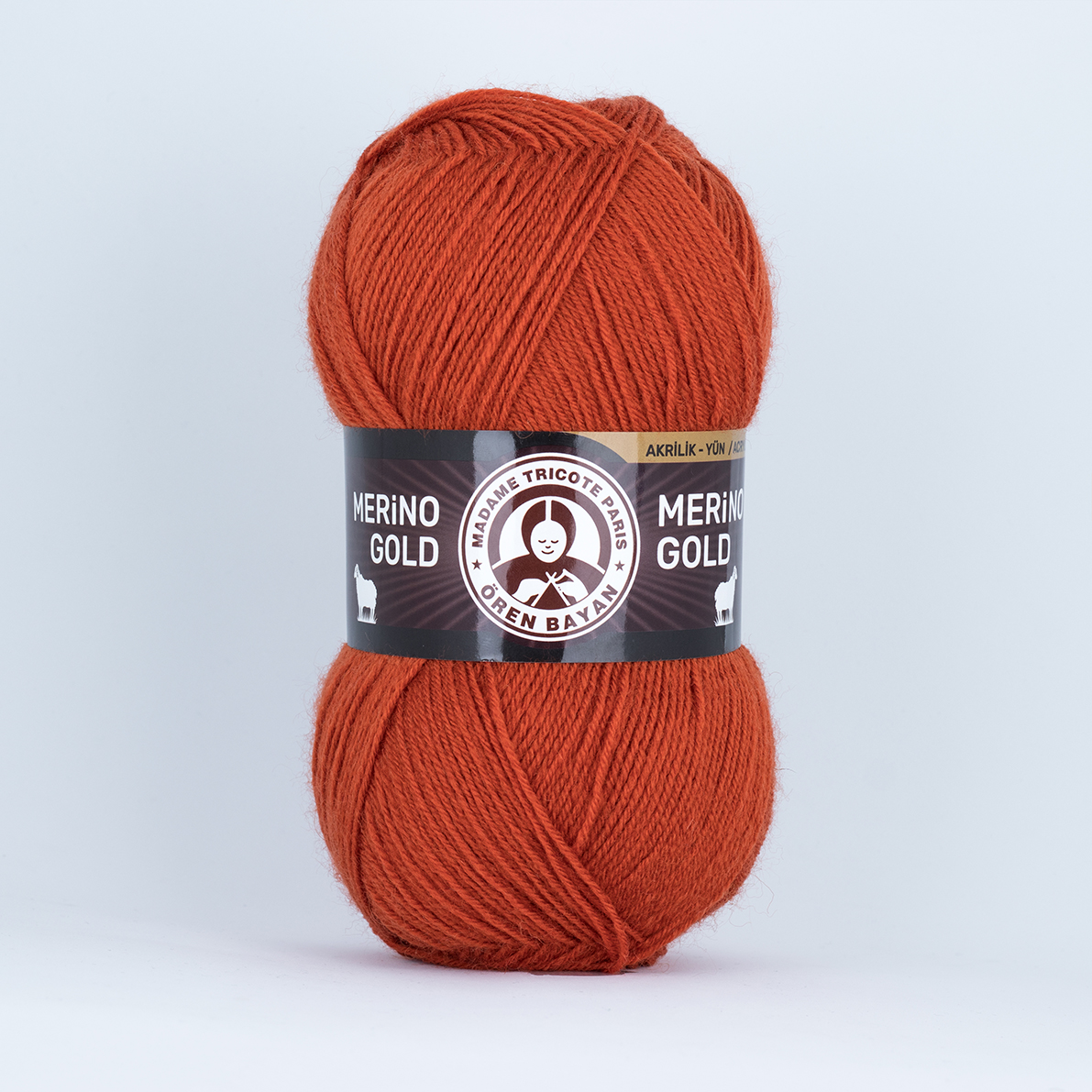 107 Merino Gold Handknitting Yarn 100g - Image 1