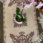 Μετρητό κέντημα τραβέρσα ασπίδα 0.70 * 1.60m