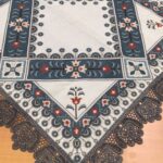 Μετρητό κέντημα καρέ στο καρέ σε διάσταση 0.90 * 0.90m