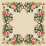 Κέντημα Gobelin καρέ 1 * 1 μέτρο.