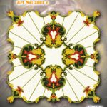 Κέντημα σταμπωτό In Prisma καρέ 1.00 * 1.00 m