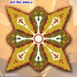 Κέντημα σταμπωτό In Prisma καρέ 1.00 * 1.00 m