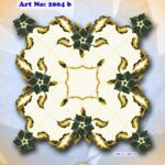 Κέντημα σταμπωτό In Prisma καρέ 1.00 * 1.00 m