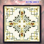 Κέντημα σταμπωτό In Prisma καρέ 1.00 * 1.00 m