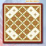 Κέντημα σταμπωτό In Prisma καρέ 1.00 * 1.00 m