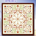 Κέντημα σταμπωτό In Prisma καρέ 1.00 * 1.00 m