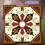 Κέντημα σταμπωτό In Prisma καρέ 1.00 * 1.00 m