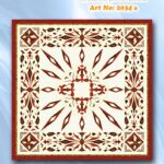 Κέντημα σταμπωτό In Prisma καρέ 1.00 * 1.00 m