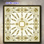 Κέντημα σταμπωτό In Prisma καρέ 1.00 * 1.00 m