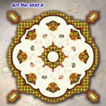 Κέντημα σταμπωτό In Prisma καρέ 1.00 * 1.00 m