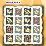 Κέντημα σταμπωτό In Prisma καρέ 1.00 * 1.00 m