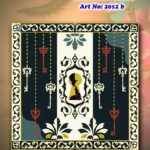 Κέντημα σταμπωτό In Prisma καρέ 1.00 * 1.00 m