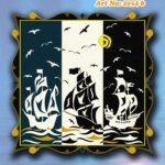 Κέντημα σταμπωτό In Prisma καρέ 1.00 * 1.00 m