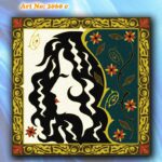 Κέντημα σταμπωτό In Prisma καρέ 1.00 * 1.00 m