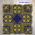 Κέντημα σταμπωτό In Prisma καρέ 1.00 * 1.00 m