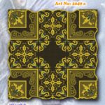 Κέντημα σταμπωτό In Prisma καρέ 1.00 * 1.00 m