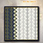 Κέντημα σταμπωτό In Prisma καρέ 1.00 * 1.00 m