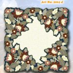 Κέντημα σταμπωτό In Prisma καρέ 1.00 * 1.00 m