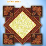 Κέντημα σταμπωτό In Prisma καρέ 1.00 * 1.00 m