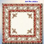 Κέντημα σταμπωτό In Prisma καρέ 1.00 * 1.00 m