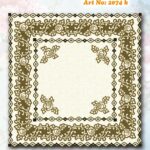 Κέντημα σταμπωτό In Prisma καρέ 1.00 * 1.00 m