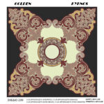 Κέντημα Κύκνος Καρέ 1.00 * 1.00m