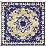 Κέντημα Κύκνος Καρέ 1.00 * 1.00m