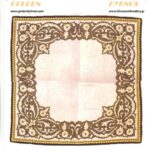 Κέντημα Κύκνος Καρέ 1.00 * 1.00m