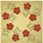 Κέντημα Κύκνος Καρέ 1.00 * 1.00m