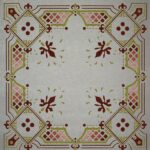 Κέντημα Κύκνος Καρέ 1.00 * 1.00m