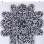 Κέντημα Κύκνος Καρέ 1.00 * 1.00m