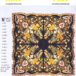 Κέντημα Κύκνος Καρέ 1.00 * 1.00m