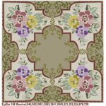 Κέντημα Κύκνος Καρέ 1.00 * 1.00m