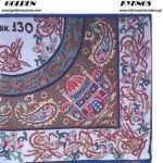 Κέντημα Κύκνος Καρέ 1.00 * 1.00m