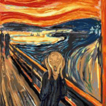 Seg De Paris "Η κραυγή (Munch)" 0.60 * 0.80