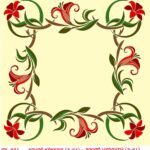 Κέντημα Κύκνος Καρέ 1.00 * 1.00m