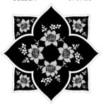 Κέντημα Κύκνος Καρέ 1.00 * 1.00m