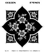 Κέντημα Κύκνος Καρέ 1.00 * 1.00m