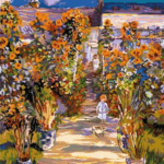 Seg De Paris "Ο κήπος (Monet)" 0.75 * 0.90