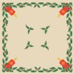 Κέντημα Gobelin καρέ 1 * 1 μέτρο.