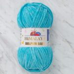 Himalaya Dolphin Baby Chenille Yarn, Turquoise - 80315 - Immagine 2